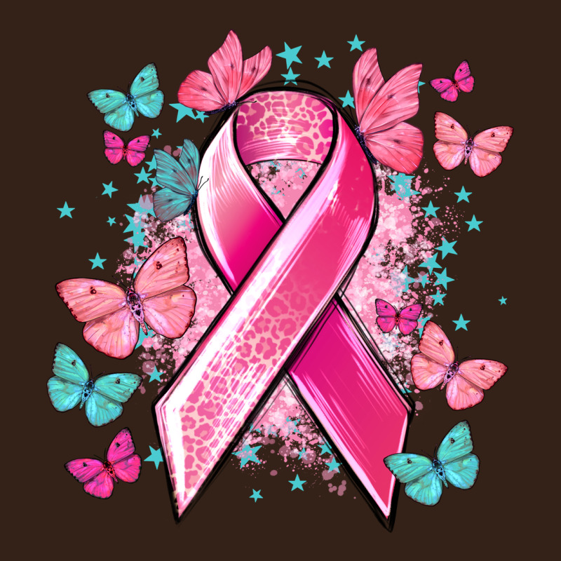 Breast Cancer Ribbon Cancer Awareness Heavy Core Tee by HowdyJamesFarm | Teevron