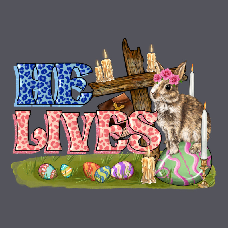He Lives Easter Vintage Hoodie by FaDigitalArtStudio | Teevron