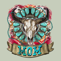 Mom Bull Skull Mother's Day Ladies Tee | Teevron