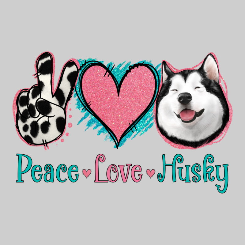 Peace Love Husky Premium Tee by Jasminsmagicworld | Teevron