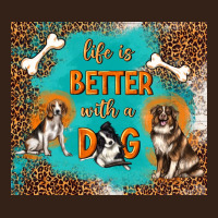 Life Is Better With A Dog Heavy Core Tee | Teevron