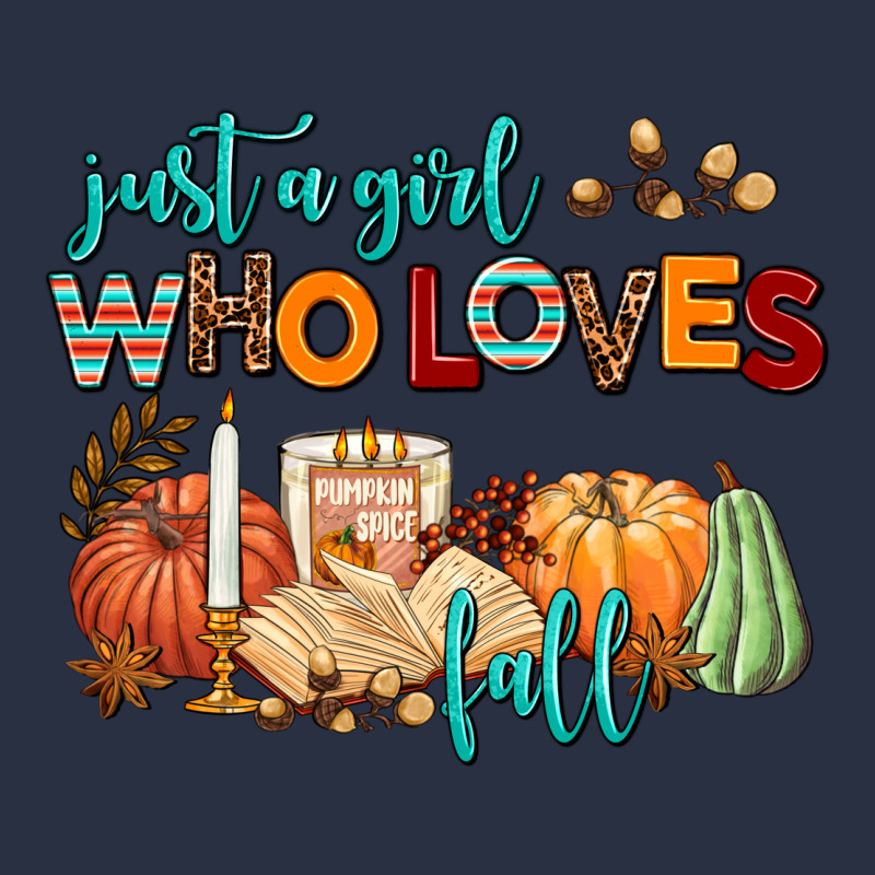 Just A Girl Who Loves Fall Heavyweight Sweatshirt by AdoDesignShop | Teevron