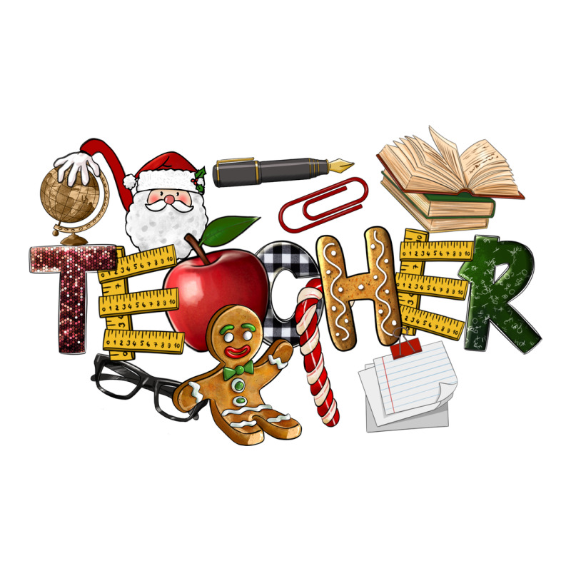 Christmas Teacher Premium Hoodie by LillyAllenDesigns | Teevron