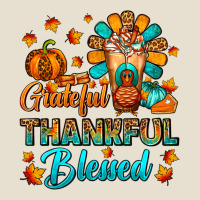 Grateful Thankful Blessed Thanksgiving Cold Drink Urban Heavy Tee | Teevron