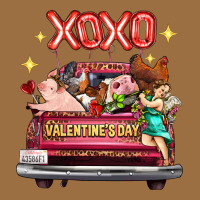 Valentine's Day Truck Farm Animals Cupid Xoxo Vintage Tee | Teevron