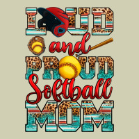 Loud And Proud Softball Mom Heavy Core Tee | Teevron