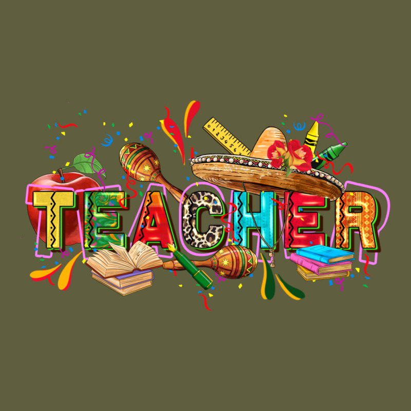 Cinco De Mayo Teacher Vintage Tee by FaDigitalArtStudio | Teevron