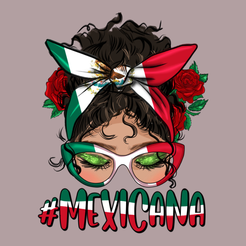 Mexicana Messy Bun Mama Vintage Hoodie by BundleAndBundleShop | Teevron