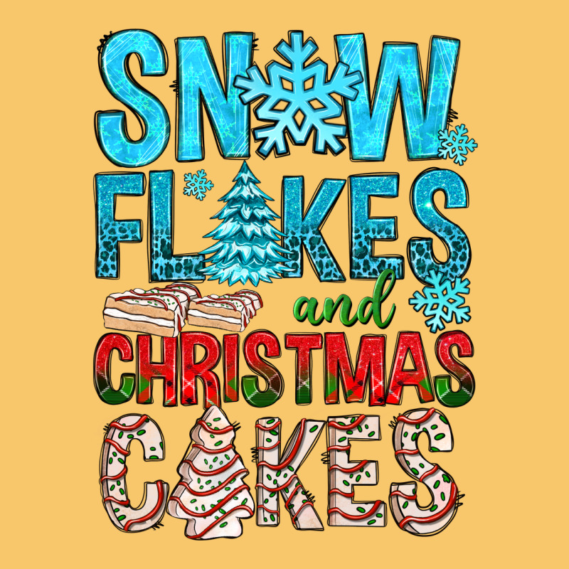 Snow Flakes Aad Christmas Cakes Vintage Hoodie by BundleAndBundleShop | Teevron