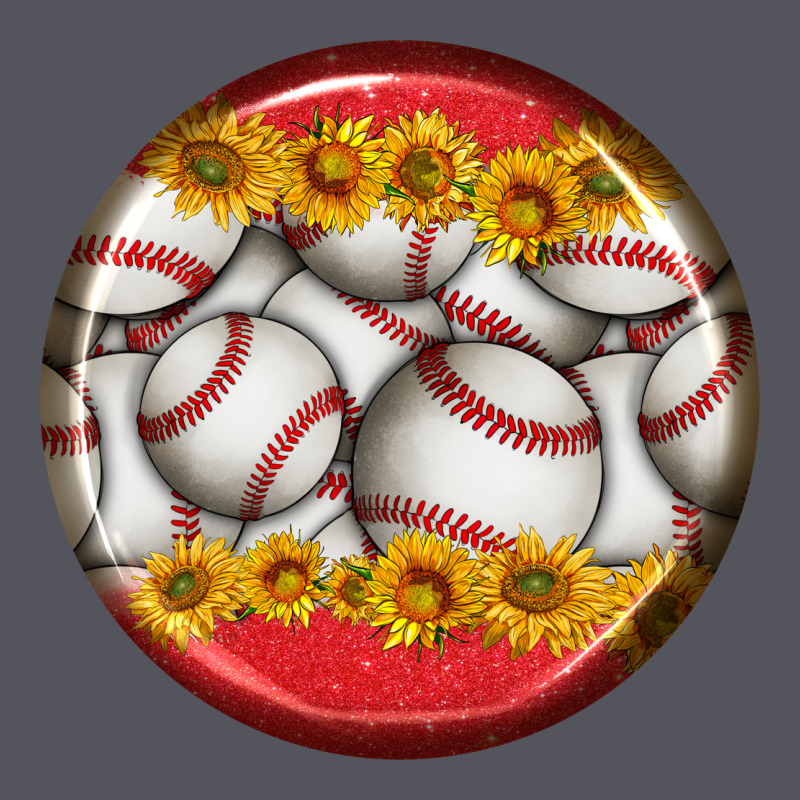 Baseball With Sunflower Round Earrings Vintage Hoodie by BundleAndBundleShop | Teevron