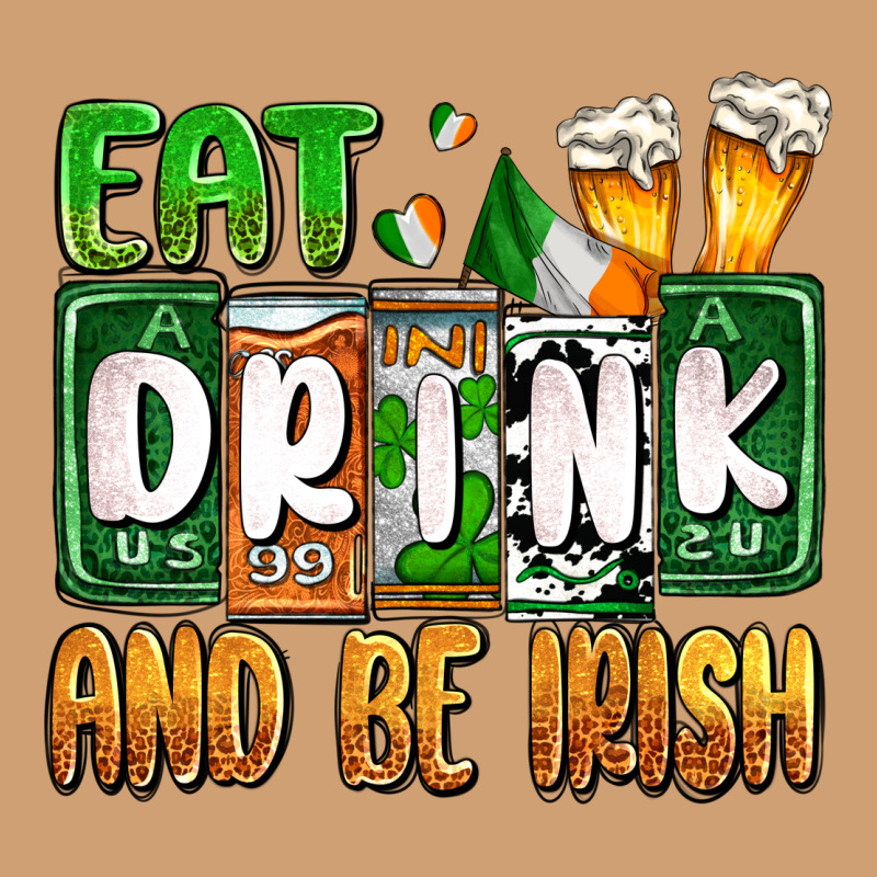 St. Patrick's Eat Drink And Be Irish Vintage Tee by OliviaCreatesArt | Teevron