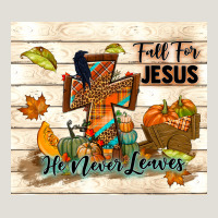 Fall For Jesus He Never Leaves Heavy Core Tee | Teevron