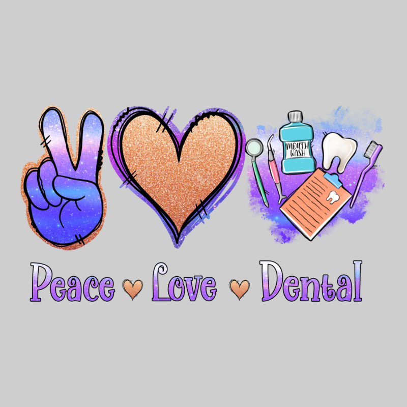 Peace Love Dental Premium Tee by Jasminsmagicworld | Teevron