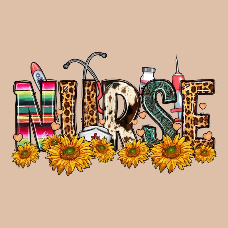Western Nurse Sunflower Urban Heavy Tee by FaDigitalArtStudio | Teevron