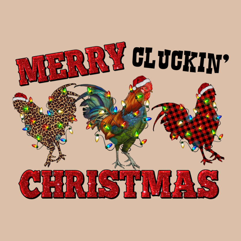 Merry Cluckin' Christmas Urban Heavy Tee by RanaPortraitStore | Teevron