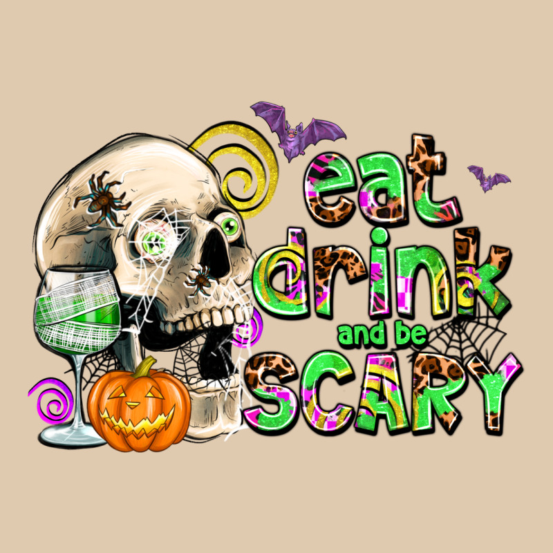 Eat Drınk And Be Scary Heavyweight Sweatshirt by AdoDesignShop | Teevron