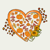 Western Autumn Heart Urban Heavy Tee | Teevron