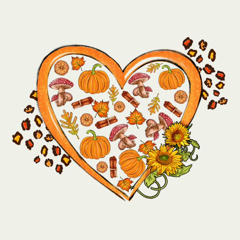 Western Autumn Heart Urban Heavy Tee by FaDigitalArtStudio | Teevron