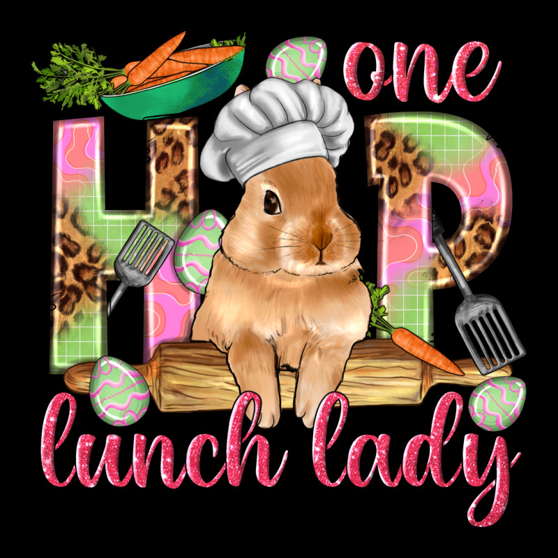 One Hip Lunch Lady Easter Day Ladies Tee by HowdyJamesFarm | Teevron