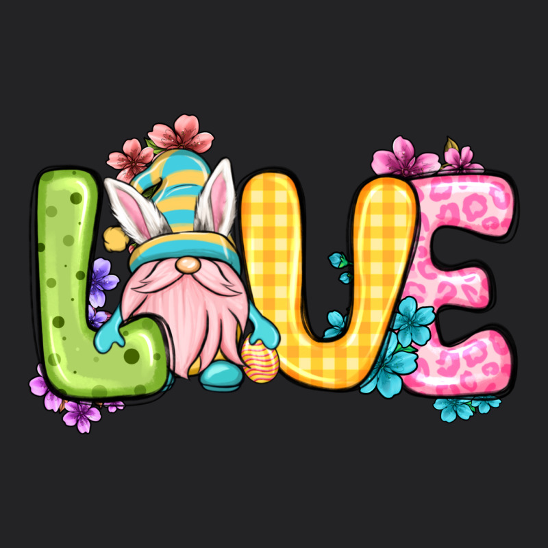 Easter Day Love Easter Gnome Vintage Tee by OliviaCreatesArt | Teevron