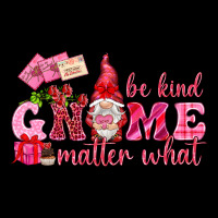 Be Kind Gnome Matter What Valentine's Day Heavy Core Tee | Teevron