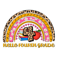 back to school rainbow hello fourth grade | Teevron