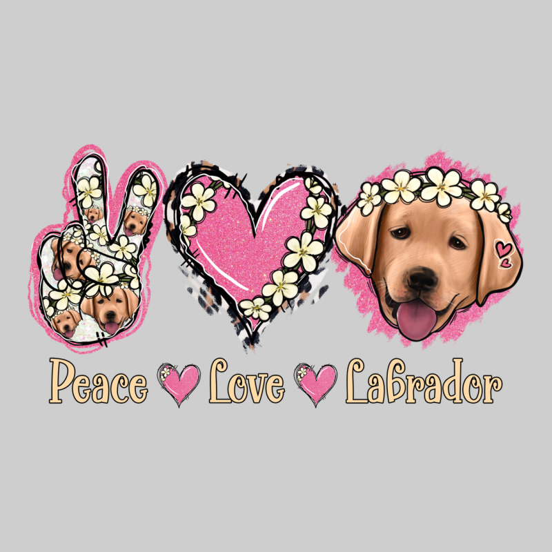 Peace Love Labrador Premium Tee by Jasminsmagicworld | Teevron