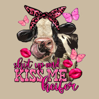 Valentine's Day Shut Up And Kiss Me Heifer Holstein Cow Long Sleeve Tee | Teevron