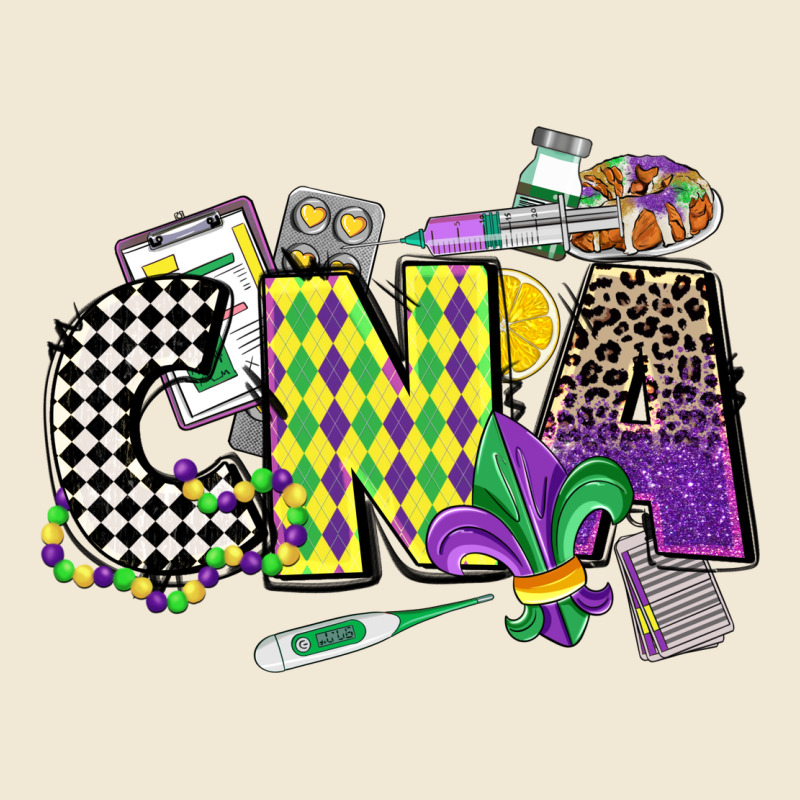 Cna Mardi Gras Certified Nursing Assistant Premium Tee by CowGirlArtShop | Teevron