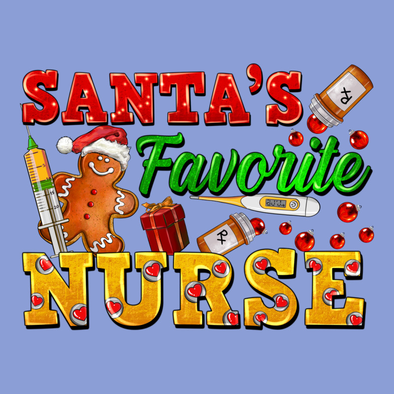 Santa's Favorite Nurse Long Sleeve Tee by FaDigitalArtStudio | Teevron