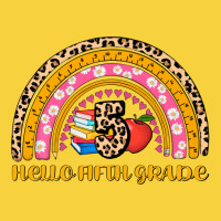 Back To School Rainbow Hello Fifth Grade Premium Sweatshirt | Teevron