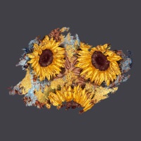 Sunflower Glitter Leather Patch Heavyweight Hoodie | Teevron
