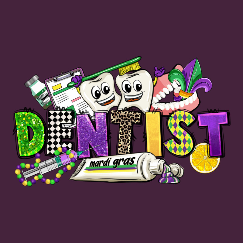 Dentist Mardi Gras Premium Tee by CowGirlArtShop | Teevron