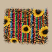Sunflowers Serape Leopard Long Sleeve Tee | Teevron