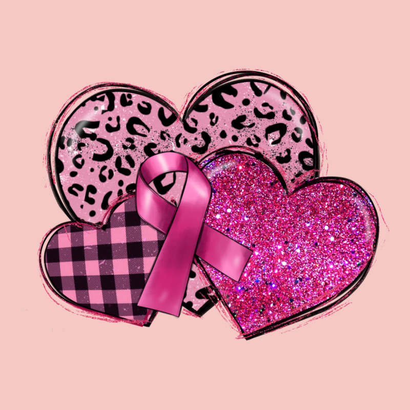 Breast Cancer Hearts Urban Heavy Tee by FaDigitalArtStudio | Teevron