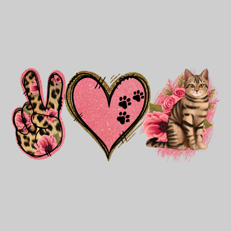 Peace Love Cats Premium Tee by Jasminsmagicworld | Teevron