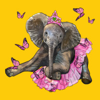 Baby Elephant With Tutu Premium Hoodie | Teevron
