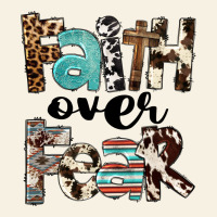 Western Faith Over Fear Vintage Tee | Teevron