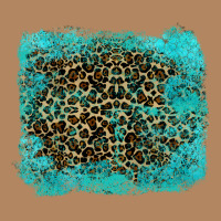 Leopard Turquoise Long Sleeve Tee | Teevron