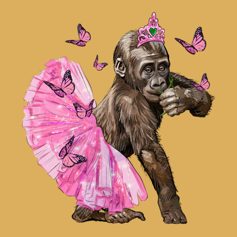 Baby Gorilla With Tutu Premium Hoodie by LillyAllenDesigns | Teevron
