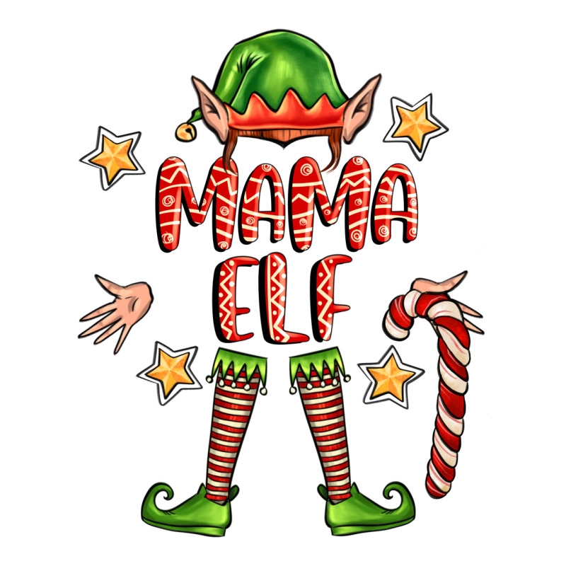 Mama Elf Long Sleeve Tee by FaDigitalArtStudio | Teevron