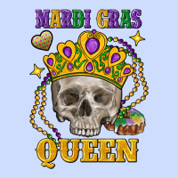 Skull Mardi Gras Queen Urban Heavy Tee | Teevron
