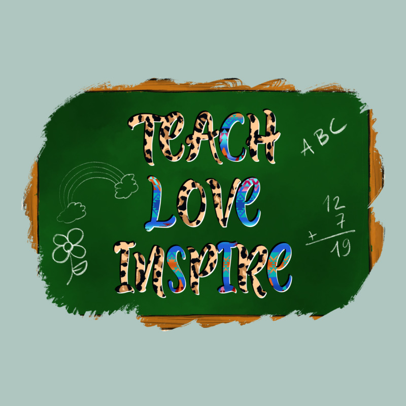 Teach Love Inspire Chalkboard Premium Sweatshirt by AdoDesignShop | Teevron