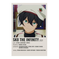 sk8 the infinity alternate movie poster | Teevron