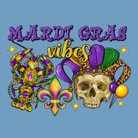 Mardi Gras Vibes Skull Urban Heavy Tee | Teevron