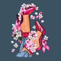 Cancer High Heels Breast Cancer Urban Heavy Tee | Teevron