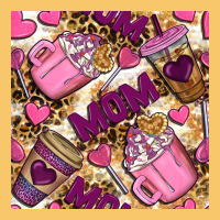 Mom Coffee Cups With Leopard Digital Paper Vintage Hoodie | Teevron