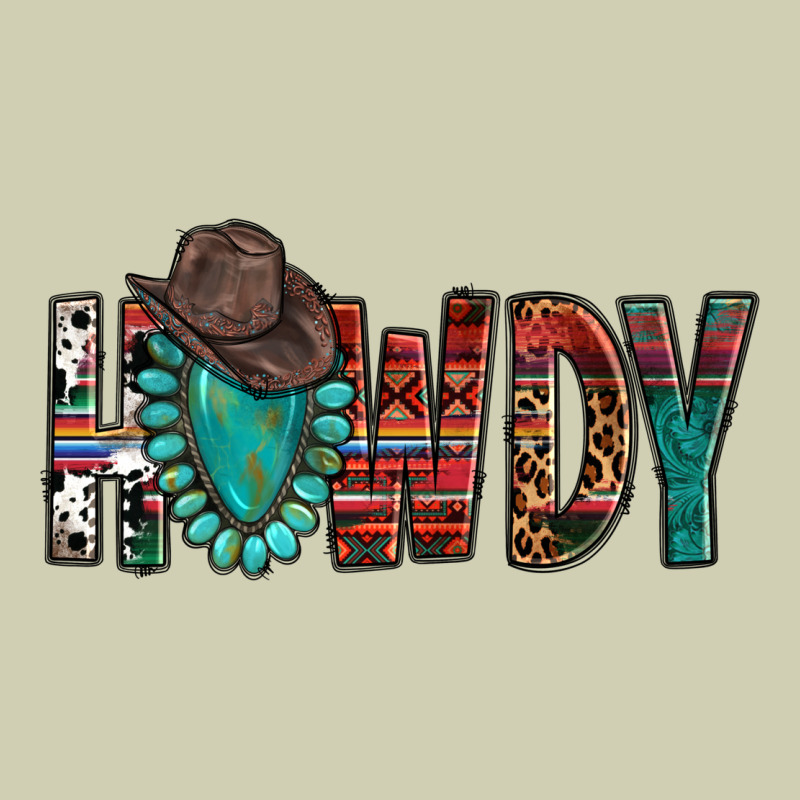 Western Howdy Gemstone Cowboy Hat Heavy Core Tee by HowdyJamesFarm | Teevron