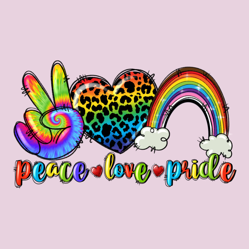 Peace Love Pride Ladies Tee by CowGirlArtShop | Teevron