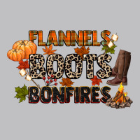 Flannels Boots And Bonfires Classic Tee | Teevron